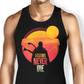 Legends Never Die Tank Top - Adult & Kids T-Shirts, Sweatshirts & Hoodies apparel design preview 1