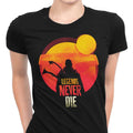 Legends Never Die Women's Apparel - Adult & Kids T-Shirts, Sweatshirts & Hoodies apparel design preview 1