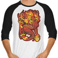 Leo 3/4 Sleeve Raglan - Adult & Kids T-Shirts, Sweatshirts & Hoodies apparel design preview 1