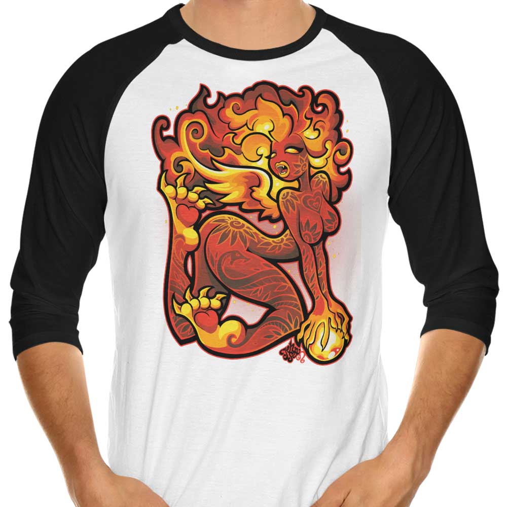 Leo 3/4 Sleeve Raglan - Adult & Kids T-Shirts, Sweatshirts & Hoodies apparel design preview 1