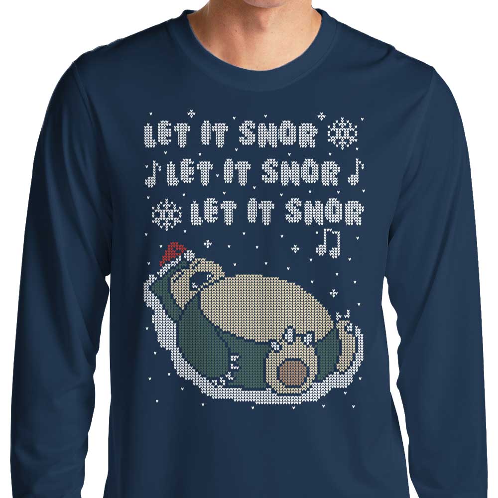 Let it Snor - Adult & Kids T-Shirts, Sweatshirts & Hoodies apparel design preview 1