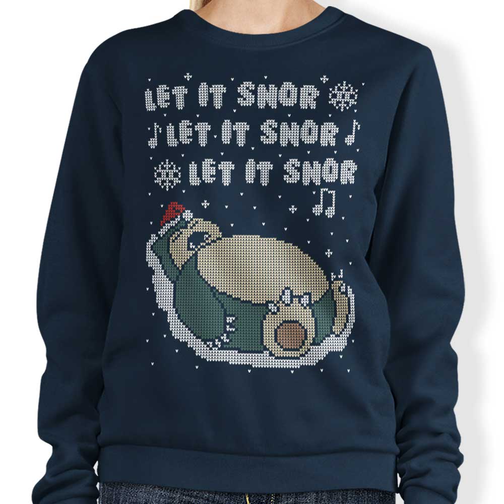 Let it Snor - Adult & Kids T-Shirts, Sweatshirts & Hoodies apparel design preview 1