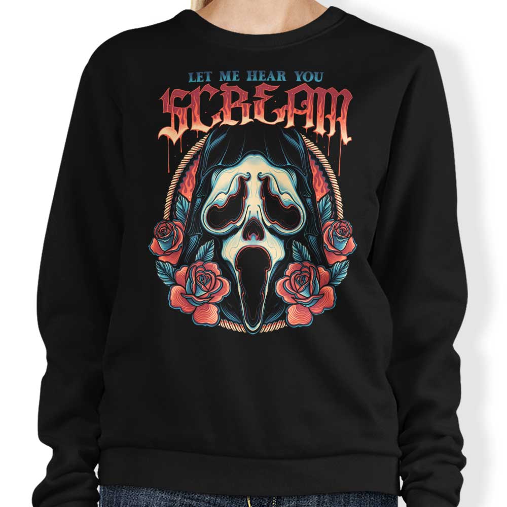 Let Me Hear You Scream - Adult & Kids T-Shirts, Sweatshirts & Hoodies apparel design preview 1
