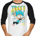 Let Me Out 3/4 Sleeve Raglan - Adult & Kids T-Shirts, Sweatshirts & Hoodies apparel design preview 1