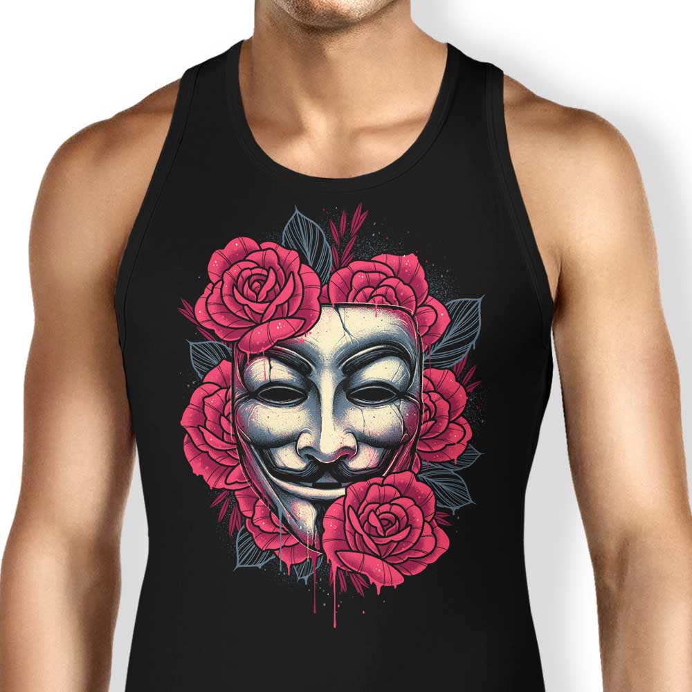 Let the Revolution Bloom Tank Top - Adult & Kids T-Shirts, Sweatshirts & Hoodies apparel design preview 1