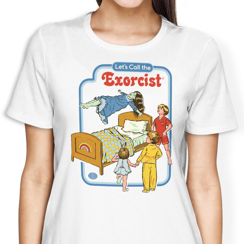 Let's Call the Exorcist Women's Apparel - Adult & Kids T-Shirts, Sweatshirts & Hoodies apparel design preview 1