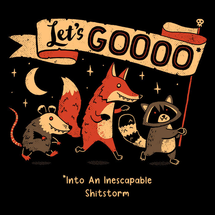 Let's Gooo! Men's Apparel - Adult & Kids T-Shirts, Sweatshirts & Hoodies apparel design preview 2