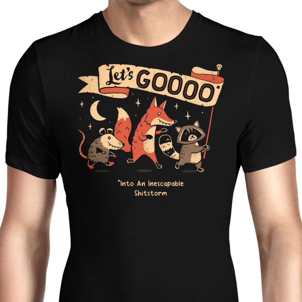 Let's Gooo! Men's Apparel - Adult & Kids T-Shirts, Sweatshirts & Hoodies apparel design preview 1