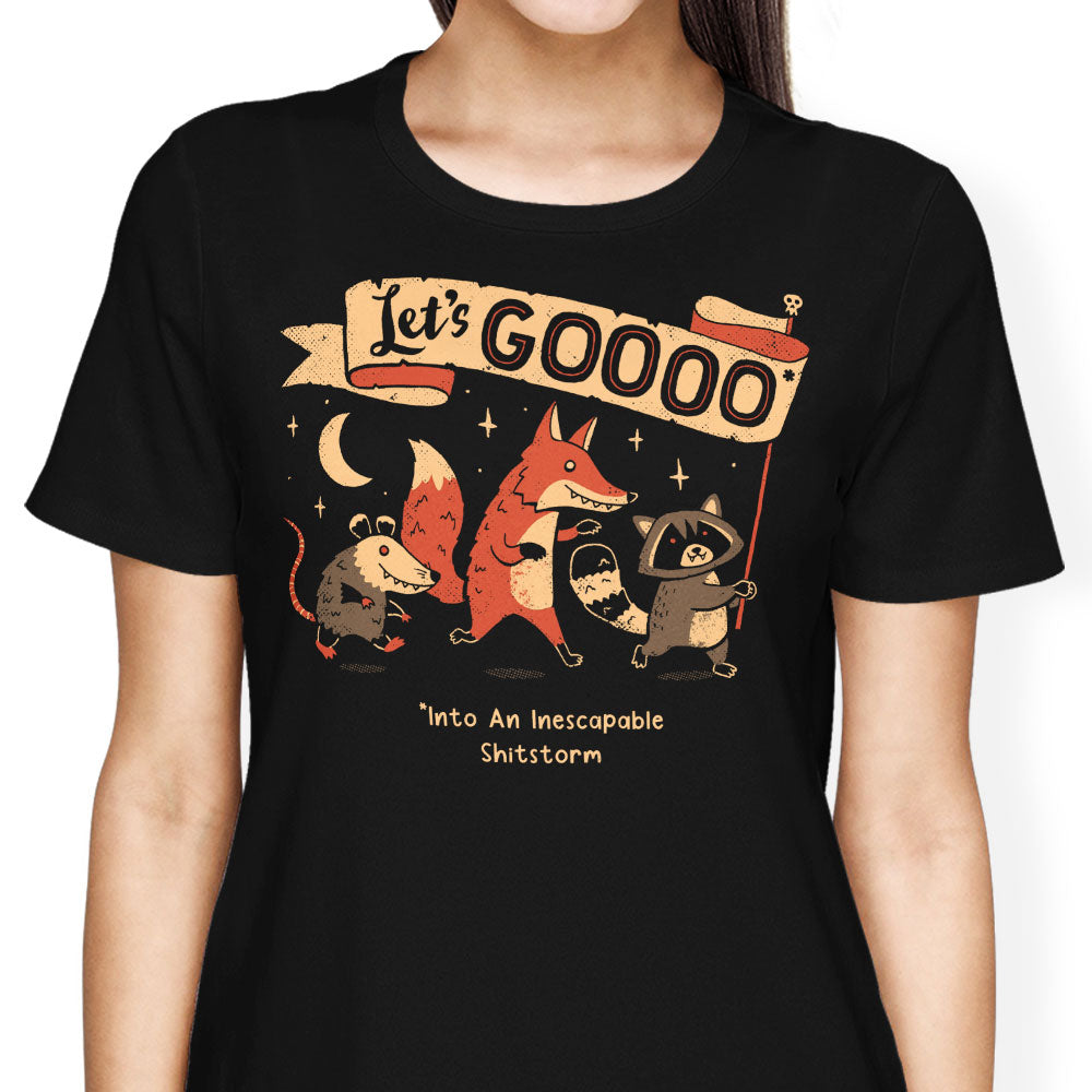 Let's Gooo! Women's Apparel - Adult & Kids T-Shirts, Sweatshirts & Hoodies apparel design preview 1