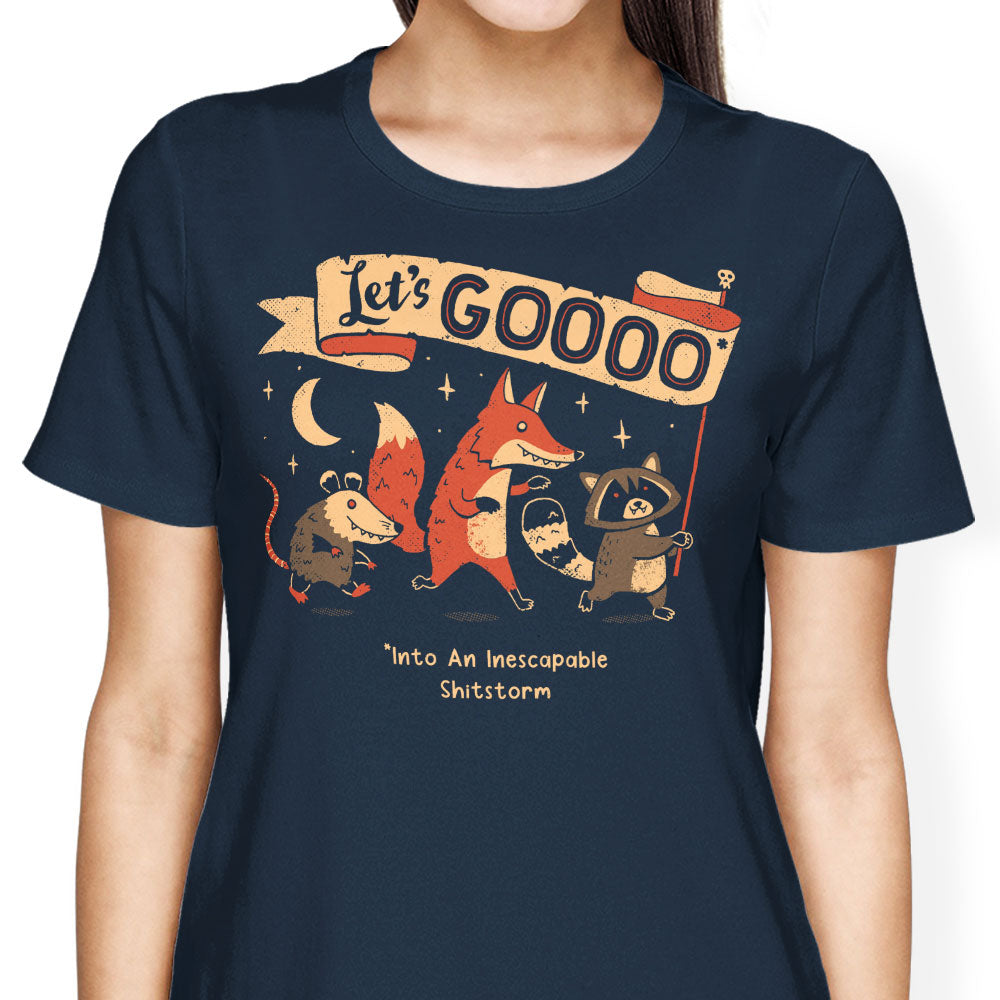Let's Gooo! Women's Apparel - Adult & Kids T-Shirts, Sweatshirts & Hoodies apparel design preview 2