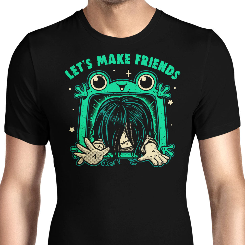 Let's Make Friends Men's Apparel - Adult & Kids T-Shirts, Sweatshirts & Hoodies apparel design preview 1