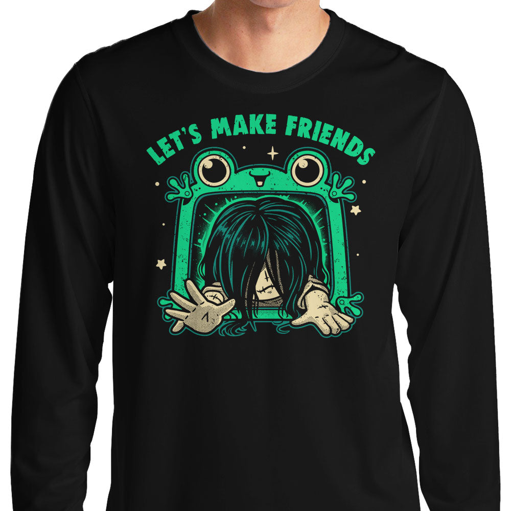 Let's Make Friends - Adult & Kids T-Shirts, Sweatshirts & Hoodies apparel design preview 1