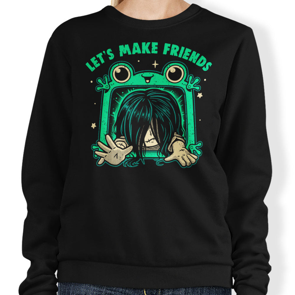 Let's Make Friends - Adult & Kids T-Shirts, Sweatshirts & Hoodies apparel design preview 1