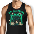 Let's Make Friends Tank Top - Adult & Kids T-Shirts, Sweatshirts & Hoodies apparel design preview 1