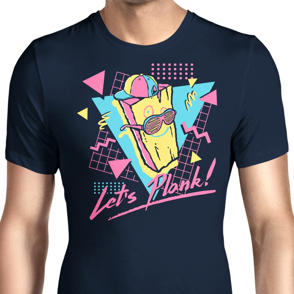 Let's Plank Men's Apparel - Adult & Kids T-Shirts, Sweatshirts & Hoodies apparel design preview 1
