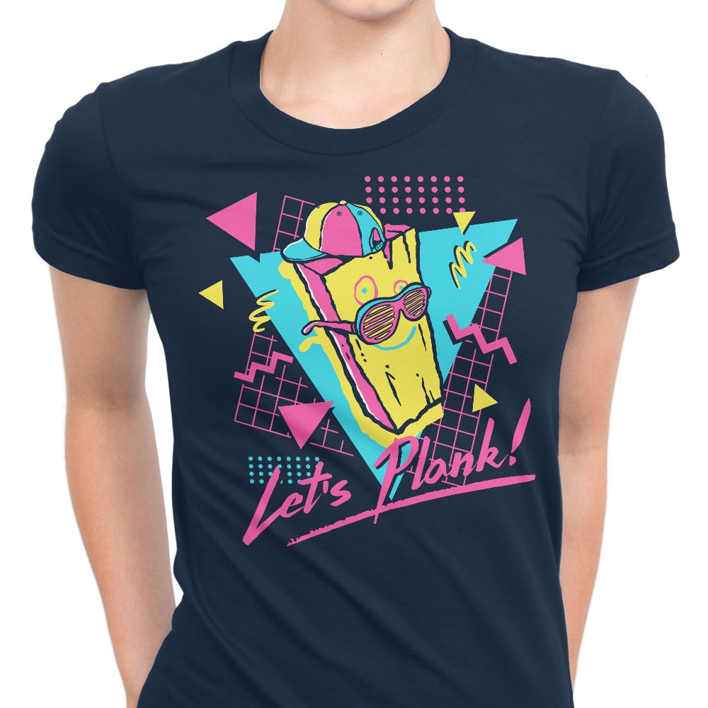 Let's Plank Women's Apparel - Adult & Kids T-Shirts, Sweatshirts & Hoodies apparel design preview 1