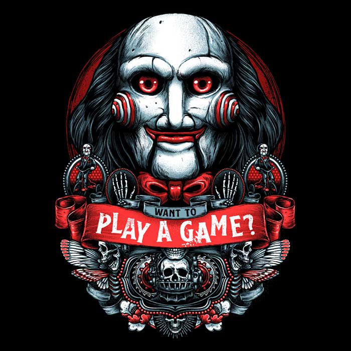 Let's Play a Game Men's Apparel - Adult & Kids T-Shirts, Sweatshirts & Hoodies apparel design preview 2