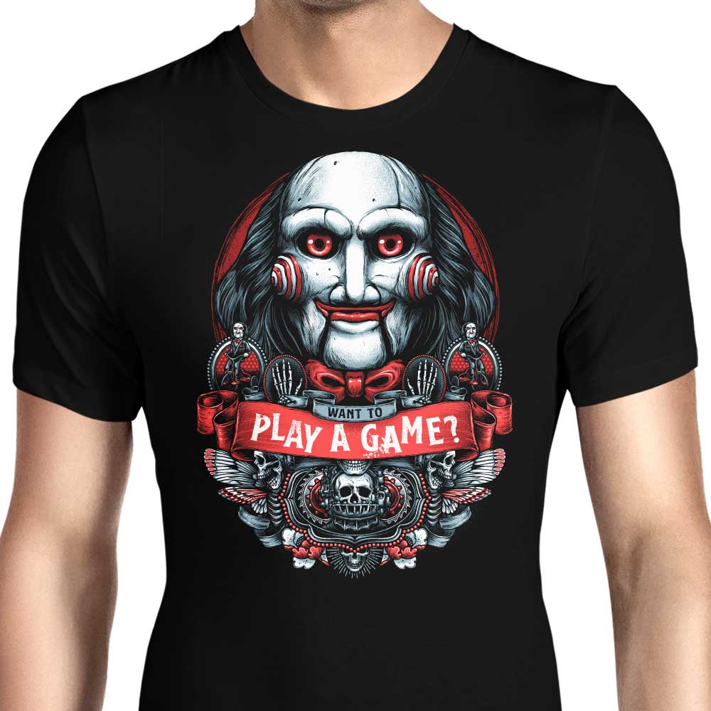 Let's Play a Game Men's Apparel - Adult & Kids T-Shirts, Sweatshirts & Hoodies apparel design preview 1
