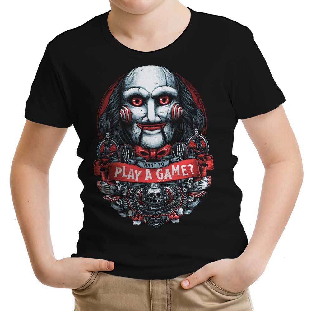 Let's Play a Game Youth Apparel - Adult & Kids T-Shirts, Sweatshirts & Hoodies apparel design preview 1