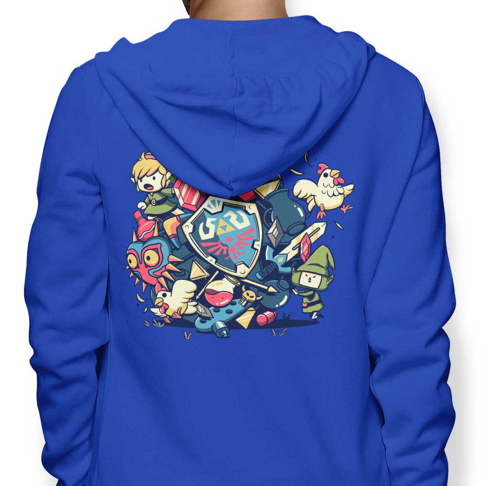 Let's Roll Link - Adult & Kids T-Shirts, Sweatshirts & Hoodies apparel design preview 1