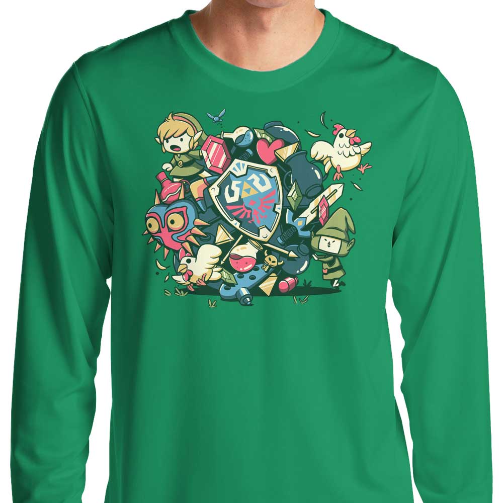 Let's Roll Link - Adult & Kids T-Shirts, Sweatshirts & Hoodies apparel design preview 1