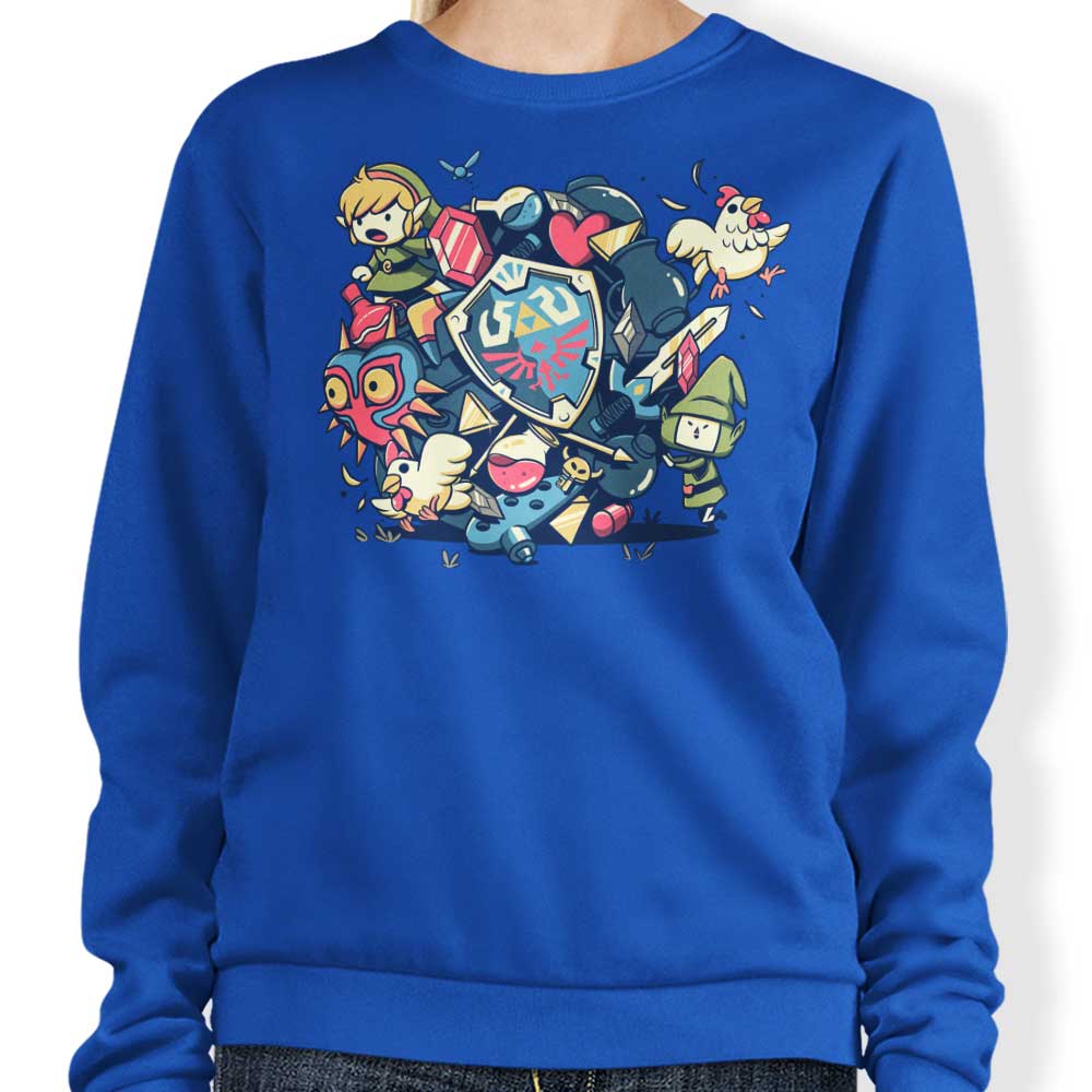 Let's Roll Link - Adult & Kids T-Shirts, Sweatshirts & Hoodies apparel design preview 1
