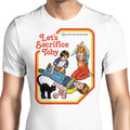 Let's Sacrifice Toby Men's Apparel - Adult & Kids T-Shirts, Sweatshirts & Hoodies apparel design preview 1