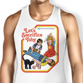Let's Sacrifice Toby Tank Top - Adult & Kids T-Shirts, Sweatshirts & Hoodies apparel design preview 1