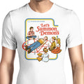 Let's Summon Demons Men's Apparel - Adult & Kids T-Shirts, Sweatshirts & Hoodies apparel design preview 1