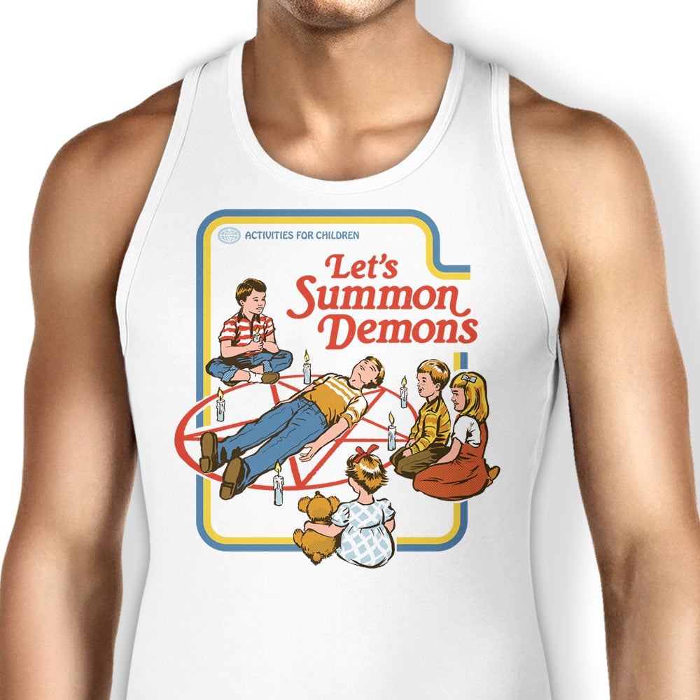 Let's Summon Demons Tank Top - Adult & Kids T-Shirts, Sweatshirts & Hoodies apparel design preview 1