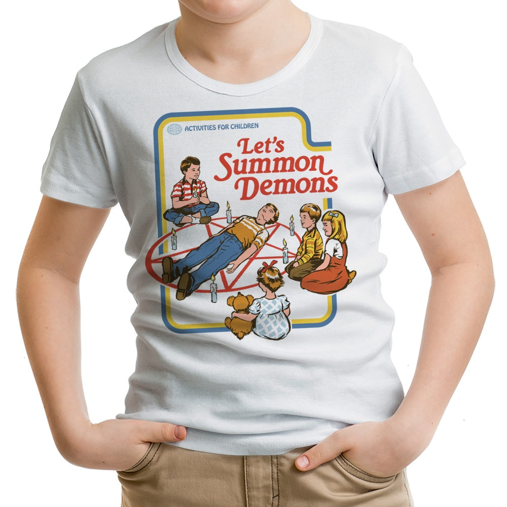 Let's Summon Demons Youth Apparel - Adult & Kids T-Shirts, Sweatshirts & Hoodies apparel design preview 1