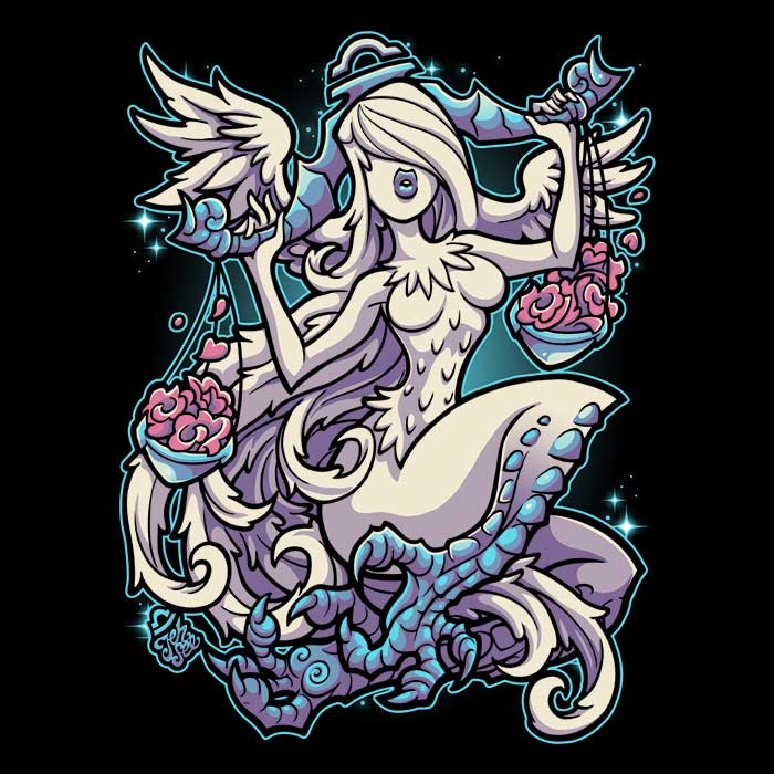 Libra Men's Apparel - Adult & Kids T-Shirts, Sweatshirts & Hoodies apparel design preview 2