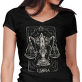 Libra (Edu.Ely) Women's V-Neck - Adult & Kids T-Shirts, Sweatshirts & Hoodies apparel design preview 1