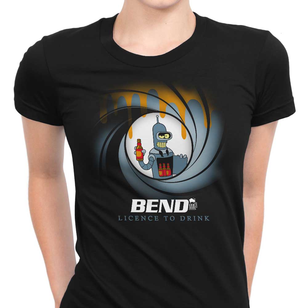 Licensed to Drink Women's Apparel - Adult & Kids T-Shirts, Sweatshirts & Hoodies apparel design preview 1