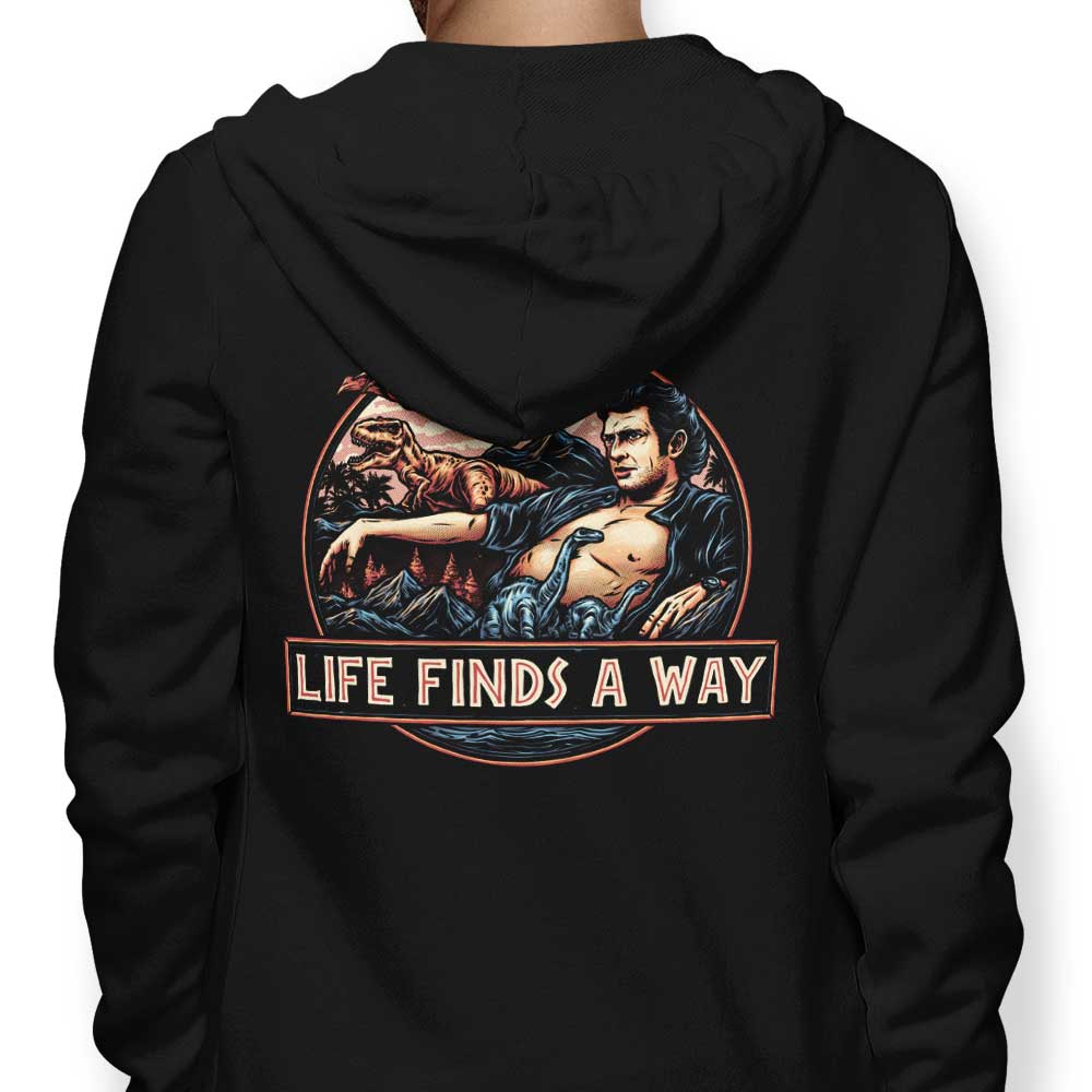 Life Finds a Way - Adult & Kids T-Shirts, Sweatshirts & Hoodies apparel design preview 1