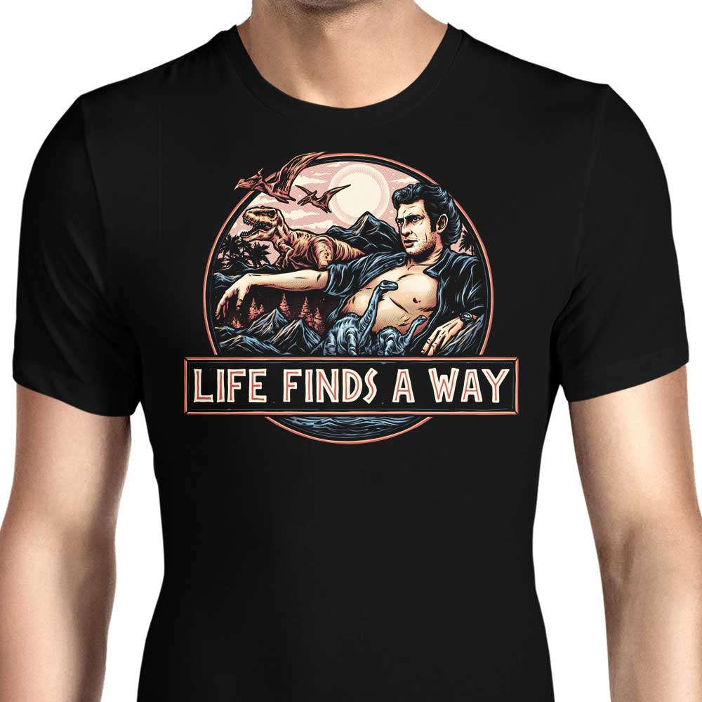 Life Finds a Way Men's Apparel - Adult & Kids T-Shirts, Sweatshirts & Hoodies apparel design preview 1