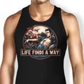Life Finds a Way Tank Top - Adult & Kids T-Shirts, Sweatshirts & Hoodies apparel design preview 1