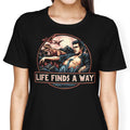 Life Finds a Way Women's Apparel - Adult & Kids T-Shirts, Sweatshirts & Hoodies apparel design preview 1