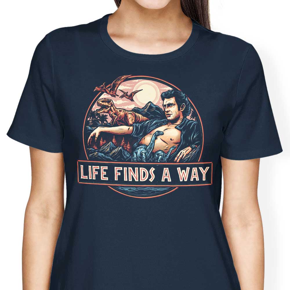 Life Finds a Way Women's Apparel - Adult & Kids T-Shirts, Sweatshirts & Hoodies apparel design preview 2