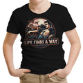Life Finds a Way Youth Apparel - Adult & Kids T-Shirts, Sweatshirts & Hoodies apparel design preview 1
