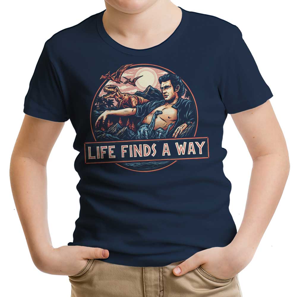 Life Finds a Way Youth Apparel - Adult & Kids T-Shirts, Sweatshirts & Hoodies apparel design preview 2
