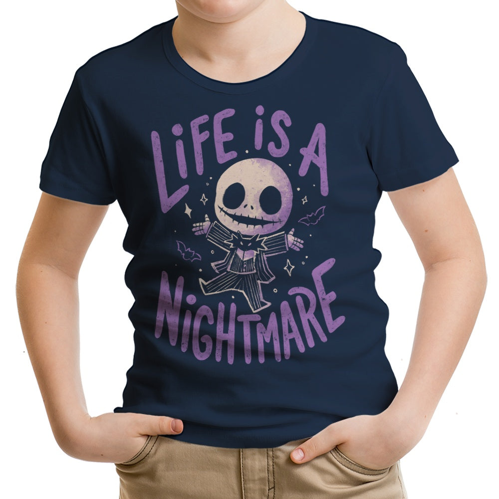 Life is a Nightmare Youth Apparel - Adult & Kids T-Shirts, Sweatshirts & Hoodies apparel design preview 2