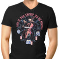Life is Too Short Men's V-Neck - Adult & Kids T-Shirts, Sweatshirts & Hoodies apparel design preview 1