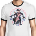 Life is Too Short Ringer - Adult & Kids T-Shirts, Sweatshirts & Hoodies apparel design preview 1