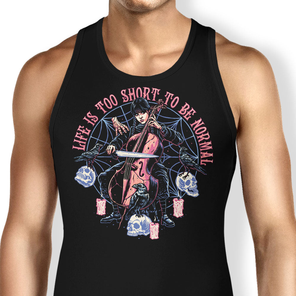 Life is Too Short Tank Top - Adult & Kids T-Shirts, Sweatshirts & Hoodies apparel design preview 1