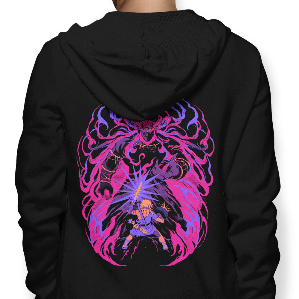 Light Against the Demon King - Adult & Kids T-Shirts, Sweatshirts & Hoodies apparel design preview 1