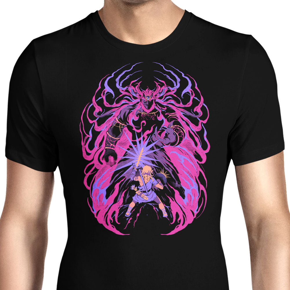 Light Against the Demon King Men's Apparel - Adult & Kids T-Shirts, Sweatshirts & Hoodies apparel design preview 1