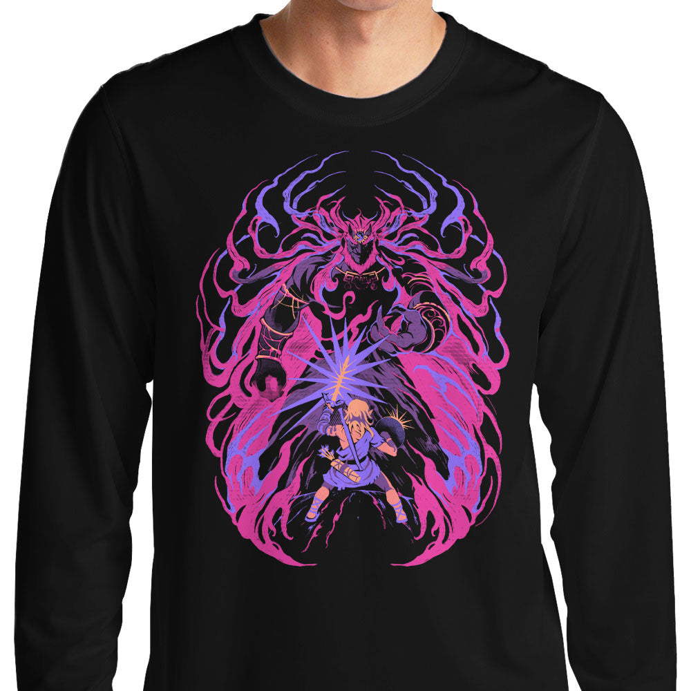 Light Against the Demon King - Adult & Kids T-Shirts, Sweatshirts & Hoodies apparel design preview 1