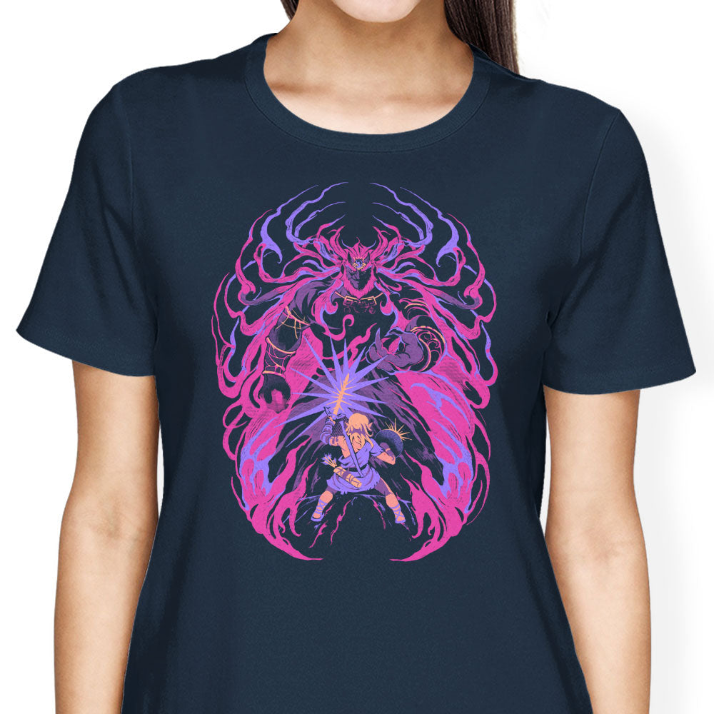 Light Against the Demon King Women's Apparel - Adult & Kids T-Shirts, Sweatshirts & Hoodies apparel design preview 2