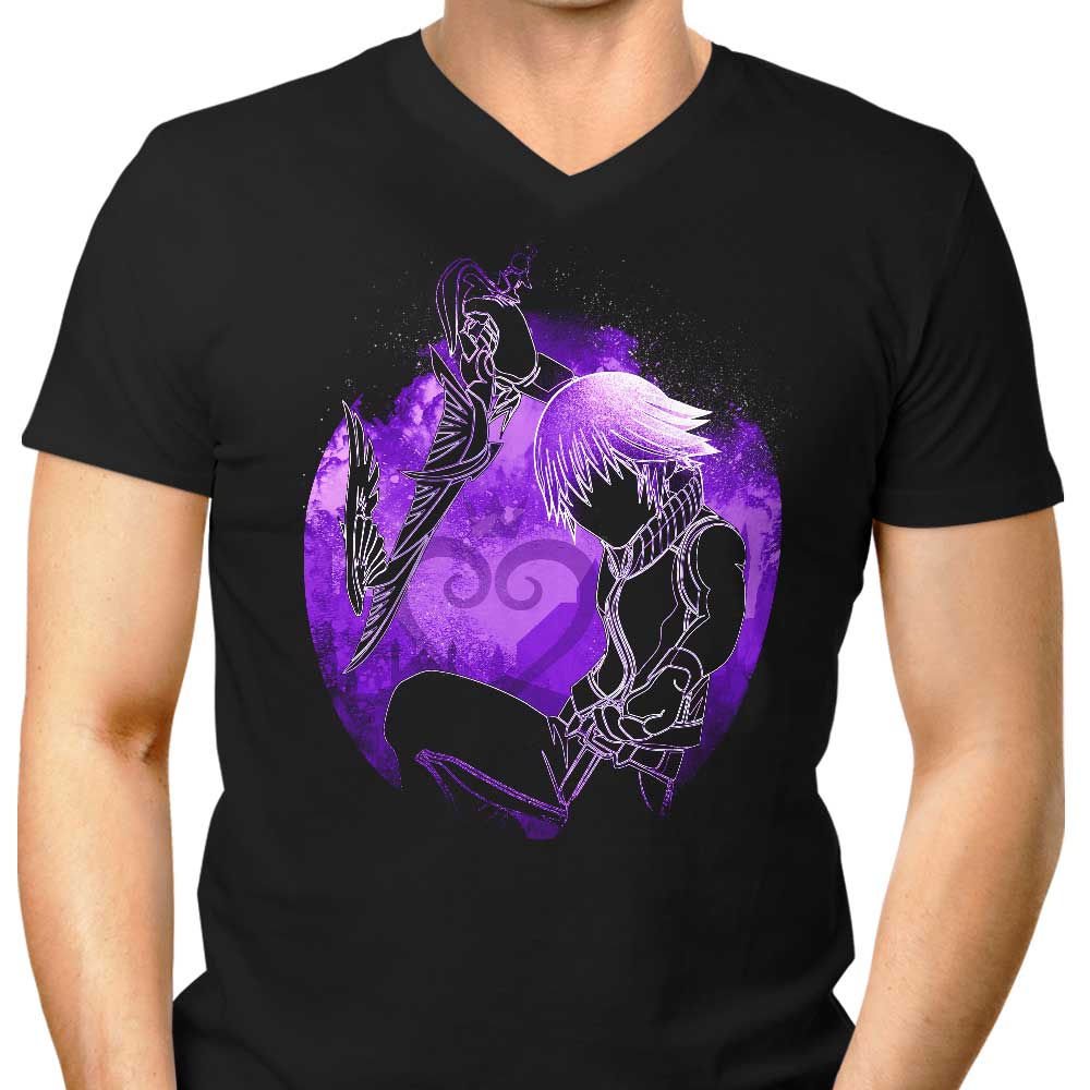 Light and Darkness Orb Men's V-Neck - Adult & Kids T-Shirts, Sweatshirts & Hoodies apparel design preview 1